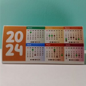 Calendario Carpita de cartón